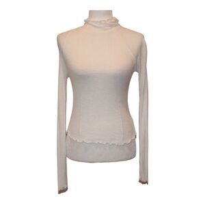 Free People White long sleeve Top Women Size XS